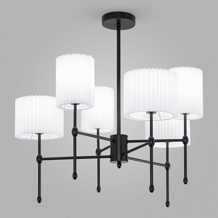 Люстра на штанге eurosvet notturno 60162/6 черный