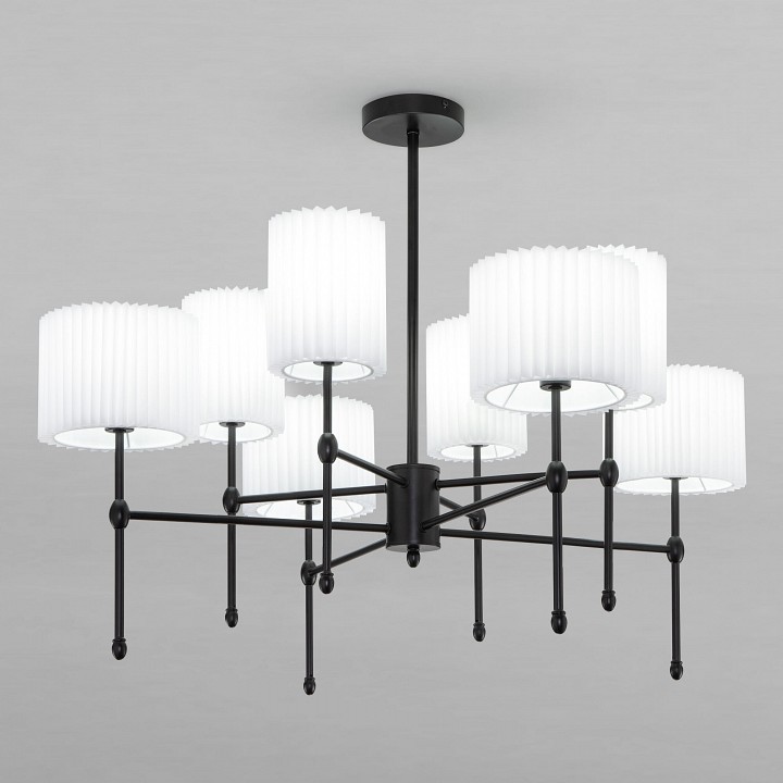 Люстра на штанге eurosvet notturno 60162/8 черный