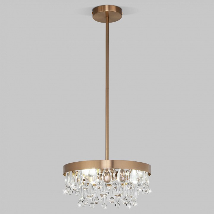 Люстра на штанге eurosvet sophie 60165/3 латунь