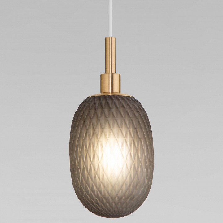 Подвесной светильник eurosvet pineapple 50266/1 дымчатый