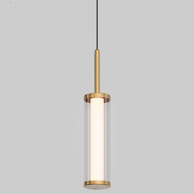 Подвесной светильник eurosvet stark 50386/1 led латунь