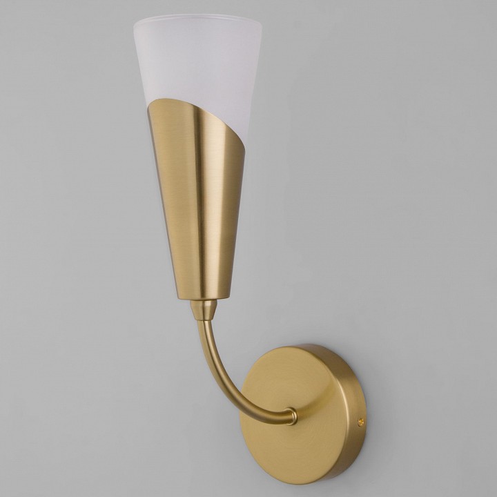 Бра eurosvet rhyton 60167/1 латунь