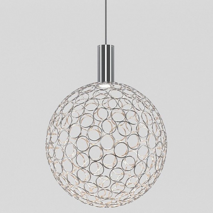 Подвесной светильник eurosvet gemini 90353/1 хром