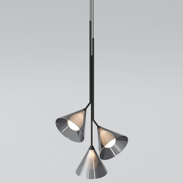 Подвесная люстра eurosvet enigma 70161/3 черный