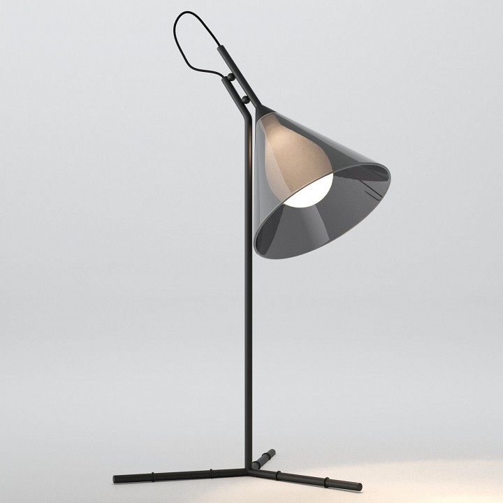 Настольная лампа декоративная eurosvet enigma 01186/1 черный