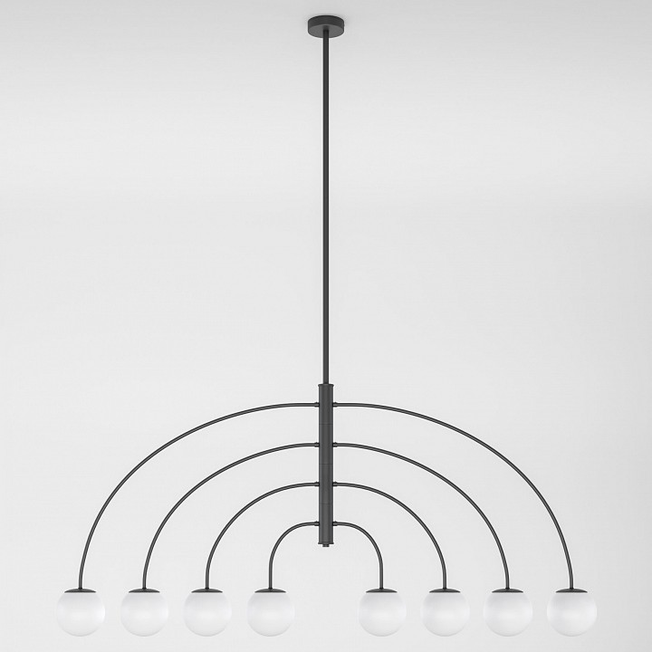 Люстра на штанге eurosvet cenacolo 30179/8 черный