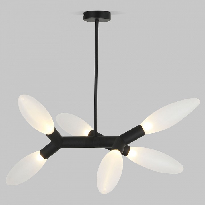 Люстра на штанге eurosvet covalent 30180/6 черный