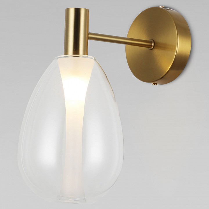 Бра eurosvet magma 60175/1 латунь