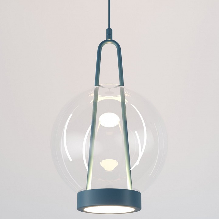 Подвесной светильник eurosvet frasco 50267/1 led синий