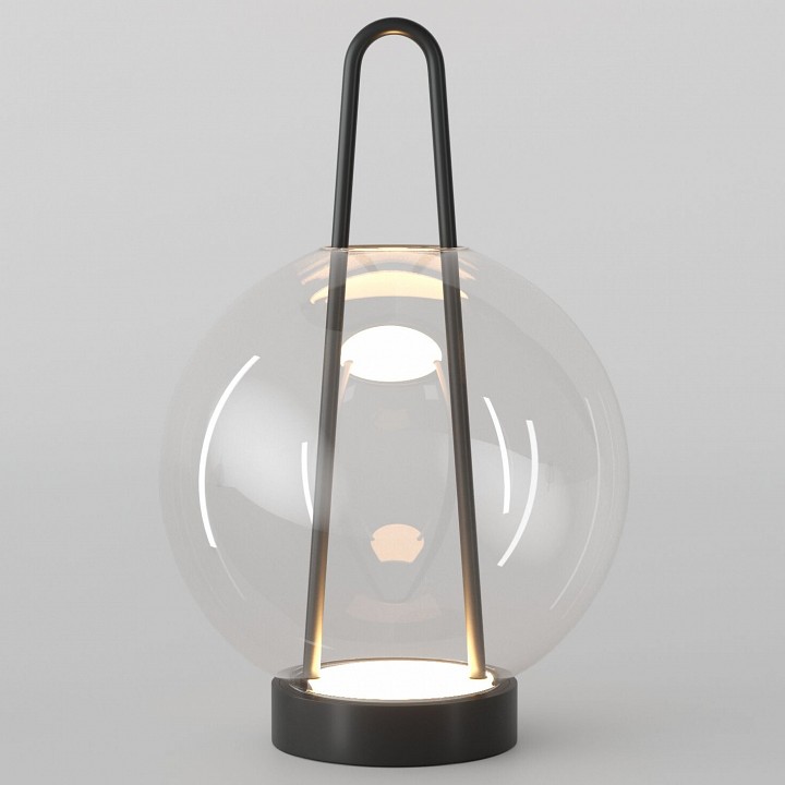 Настольная лампа декоративная eurosvet frasco 80507/1 черный