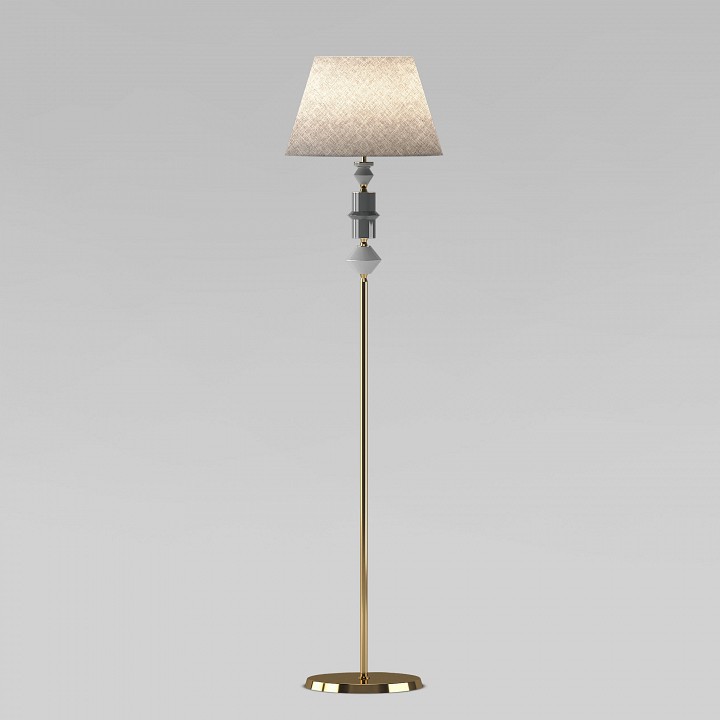 Торшер eurosvet olaria 109012 латунь