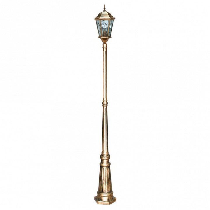 Фонарный столб feron витраж с овалом 11324