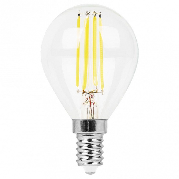 Лампа светодиодная feron lb-61 e14 5вт 2700k 25578