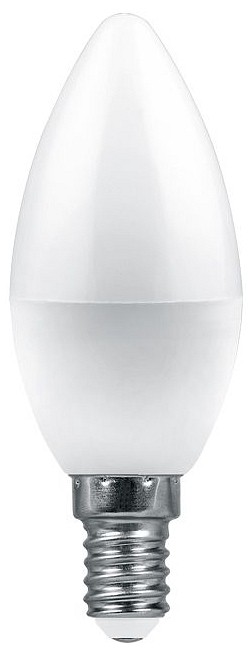 Лампа светодиодная feron lb-1307 e14 7.5вт 6400k 38055