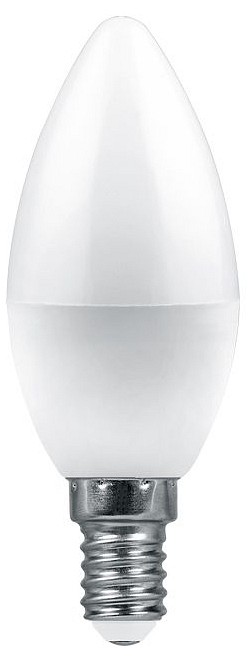 Лампа светодиодная feron lb-1309 e14 9вт 2700k 38059