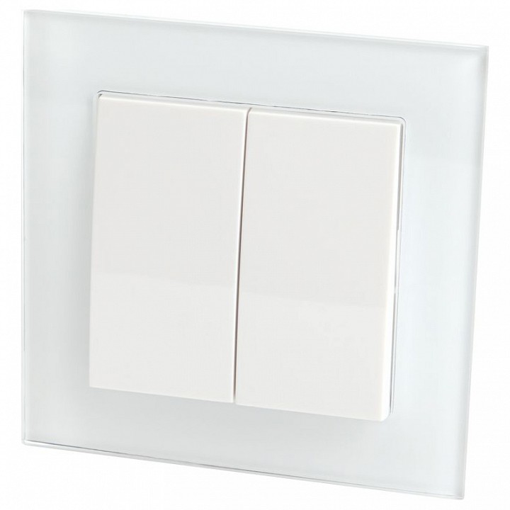 Выключатель двухклавишный feron saffit катрин 39165