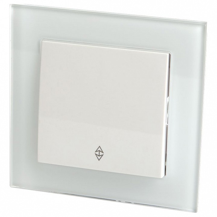 Выключатель одноклавишный проходной feron saffit катрин 39244