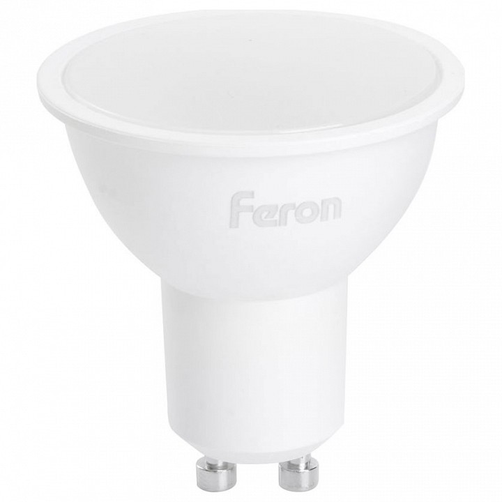 Лампа светодиодная feron lb-24 gu10 5вт 6400k 51217
