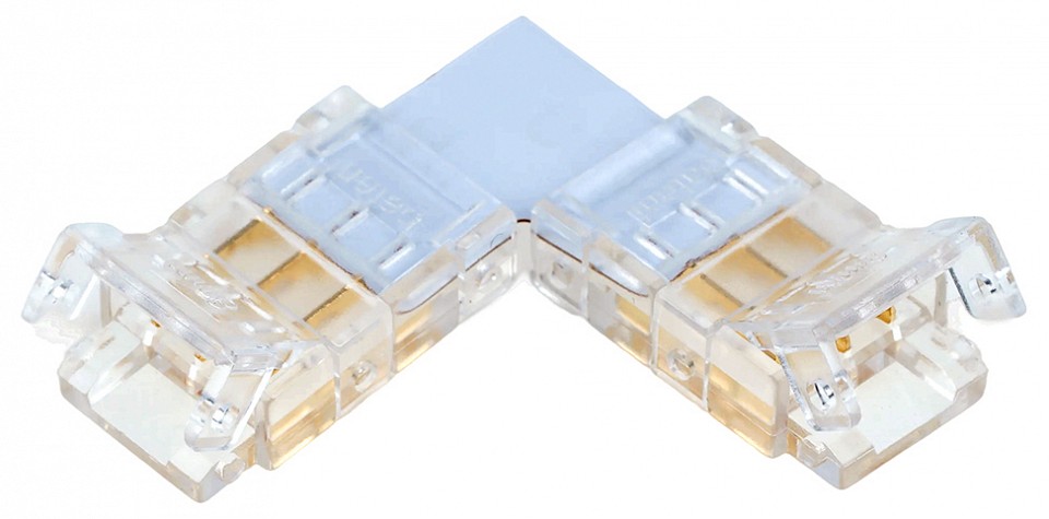 Соединитель лент угловой жесткий feron  52003