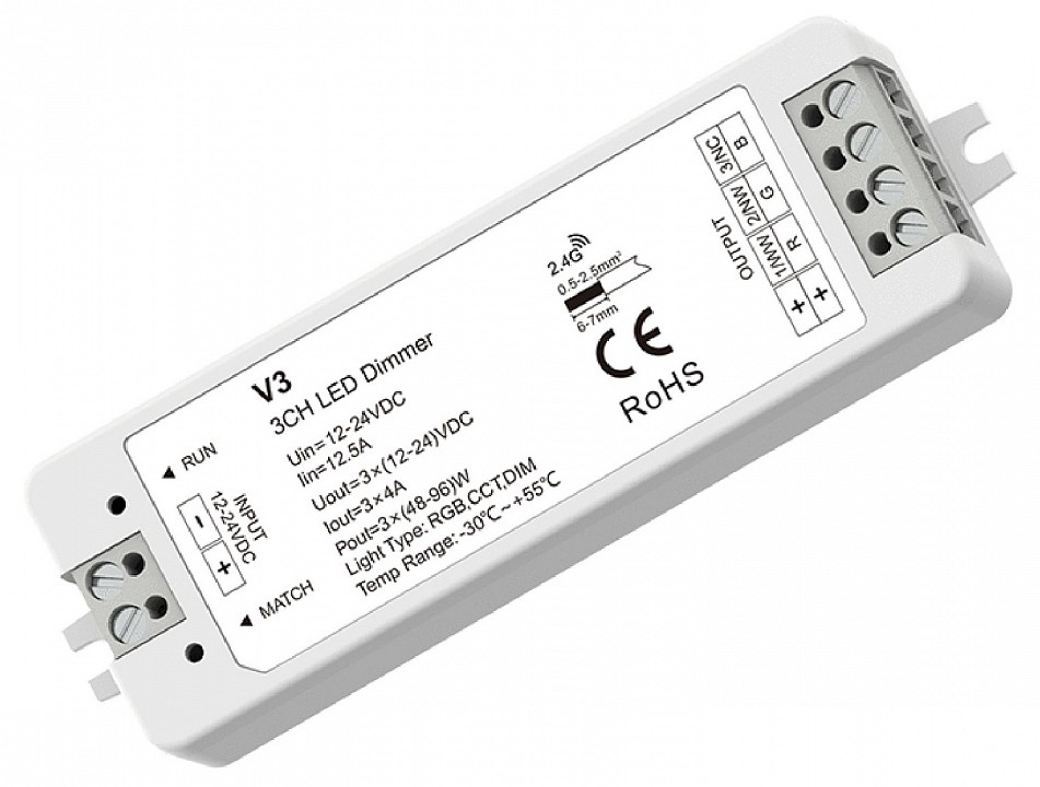 Контроллер-регулятор цвета rgb favourite  2001-ctr-005