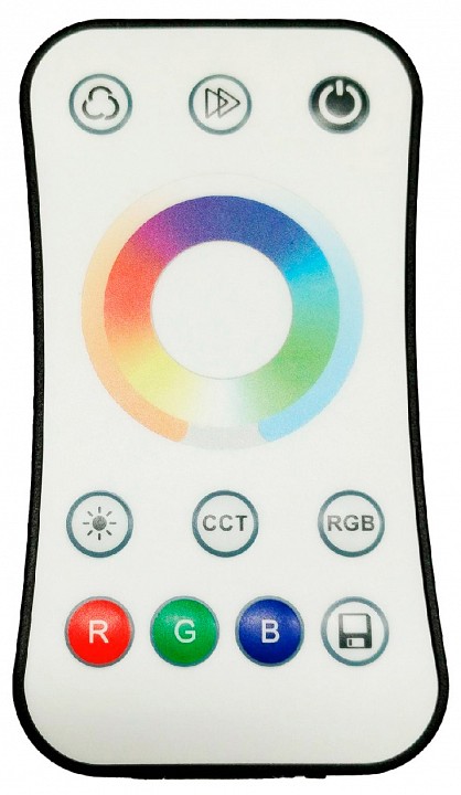 Пульт-регулятор цвета rgb с сенсорным кольцом favourite  2001-rc-004