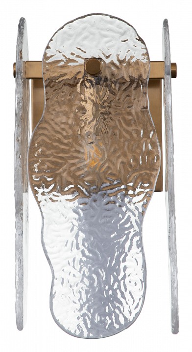 Накладной светильник indigo eleganza 12019/1w brass