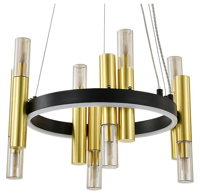 Подвесная люстра indigo fiamma 13027/8p black