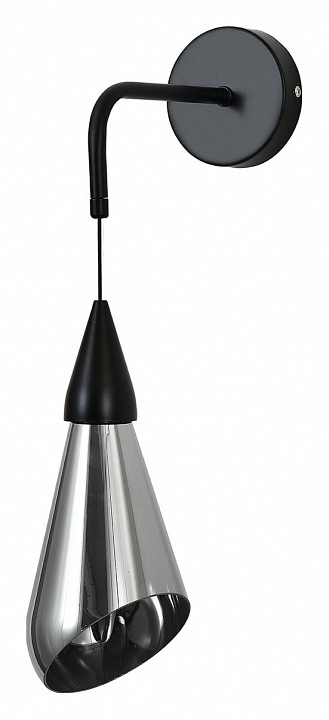 Бра indigo riflesso 11049/1w black