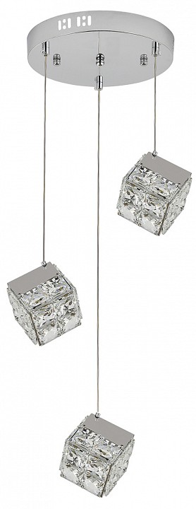 Подвесной светильник indigo radioso 12048/3p chrome