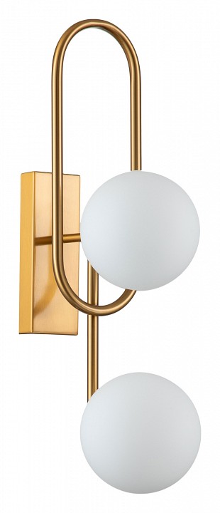 Бра indigo opaco 11015/2w brass