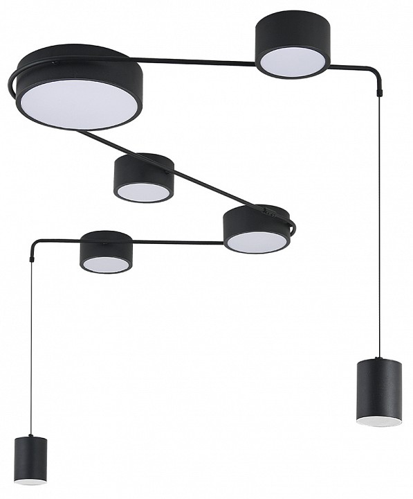 Потолочная люстра indigo modulo 14028/7с black