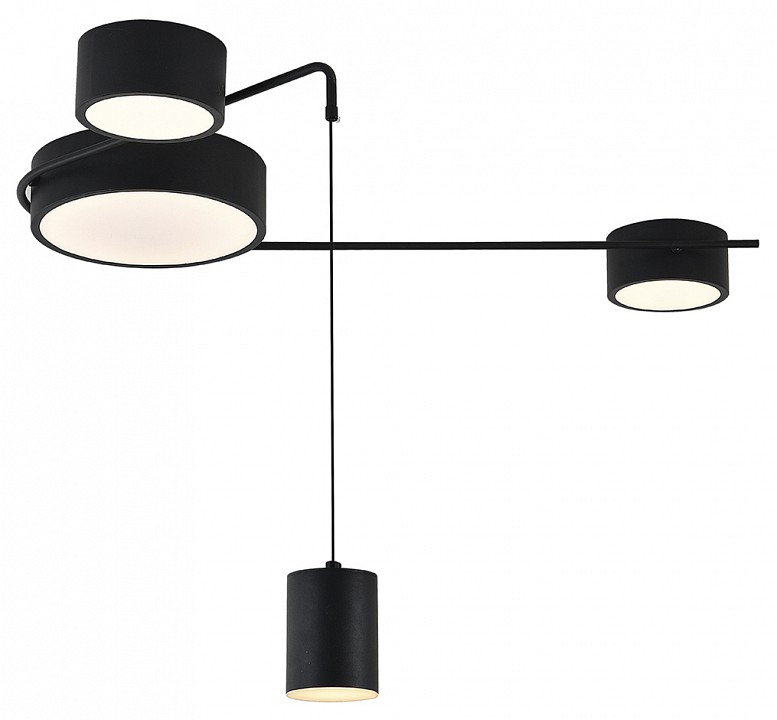 Потолочная люстра indigo modulo 14028/4с black