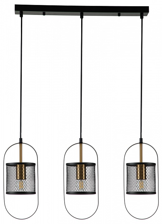 Подвесной светильник indigo via 10009/3p black