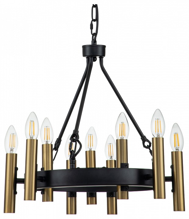 Подвесная люстра indigo cero 13009/9p black