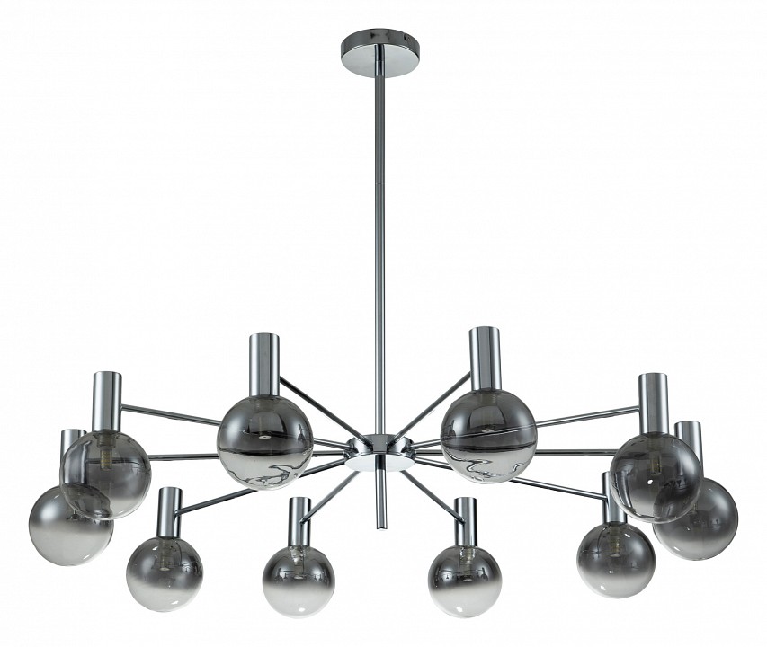 Люстра на штанге indigo collana 13015/10r chrome