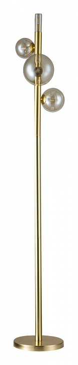 Торшер indigo canto 11026/4f gold