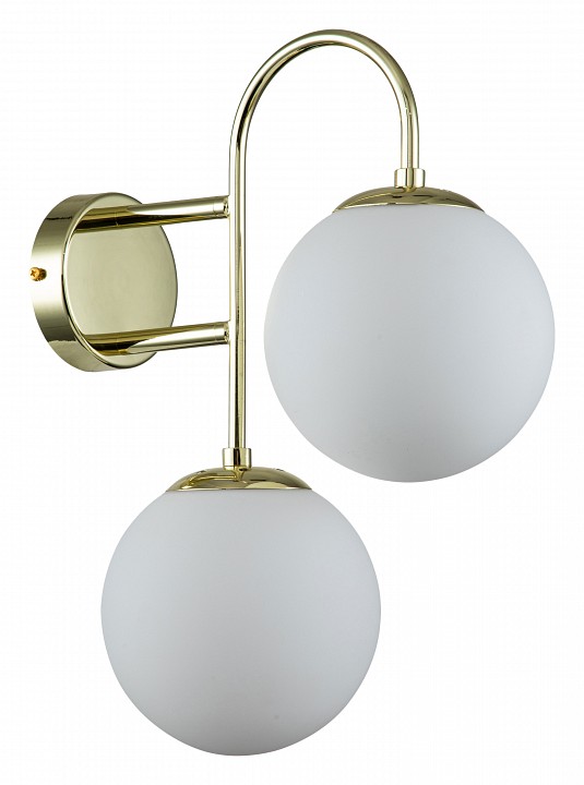 Бра indigo voga 13017/2w gold