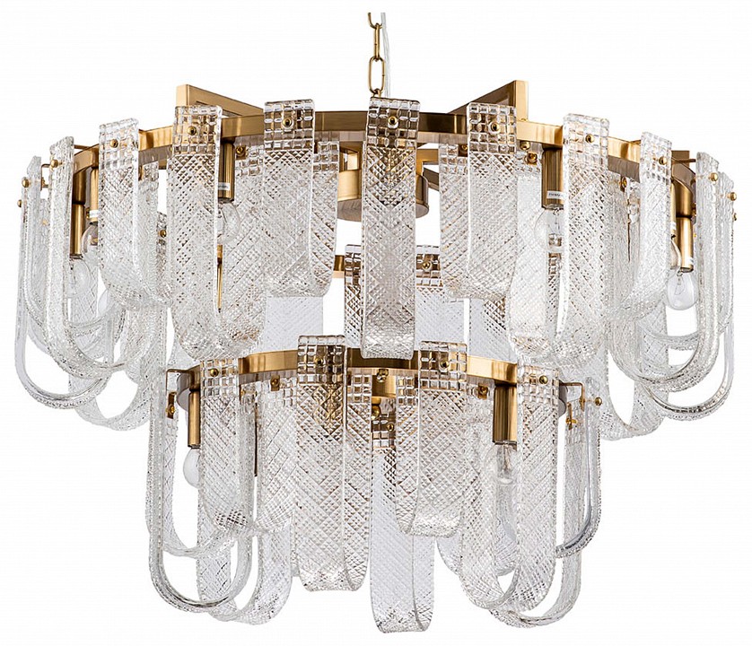 Подвесная люстра indigo brina 12027/18p brass