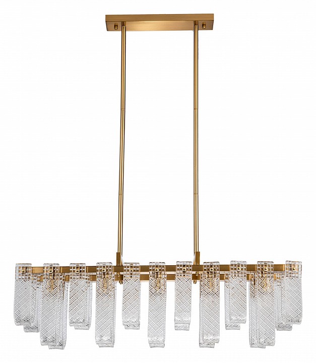 Люстра на штанге indigo brina 12027/10pl brass