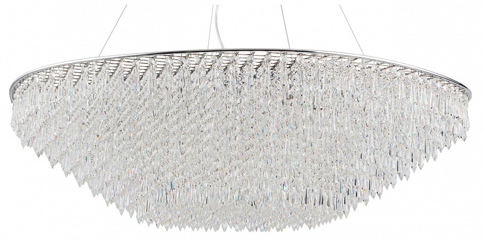 Подвесная люстра indigo intrigo 12028/16pl chrome