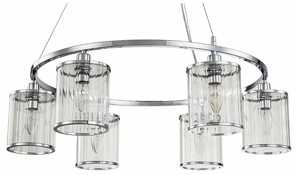Подвесная люстра indigo dante 13022/6p chrome