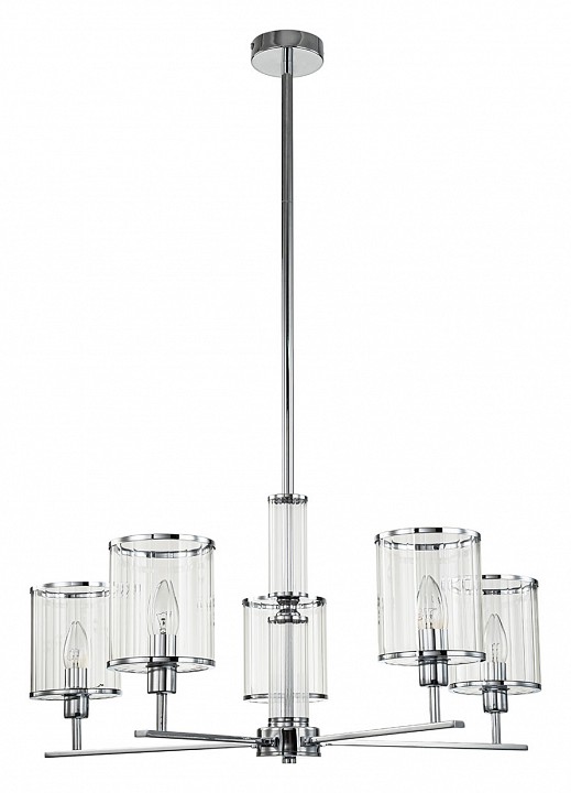 Люстра на штанге indigo dante 13022/5r chrome