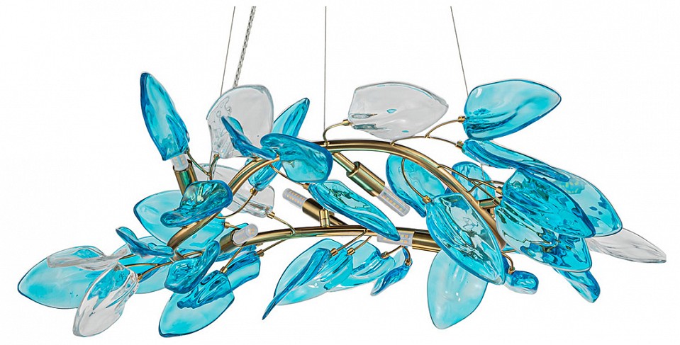 Подвесная люстра indigo olivo 11043/6p blue