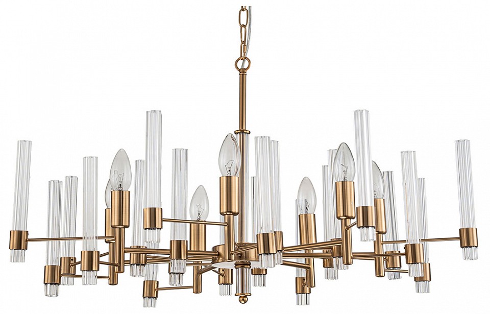 Подвесная люстра indigo favara 11040/7p brass