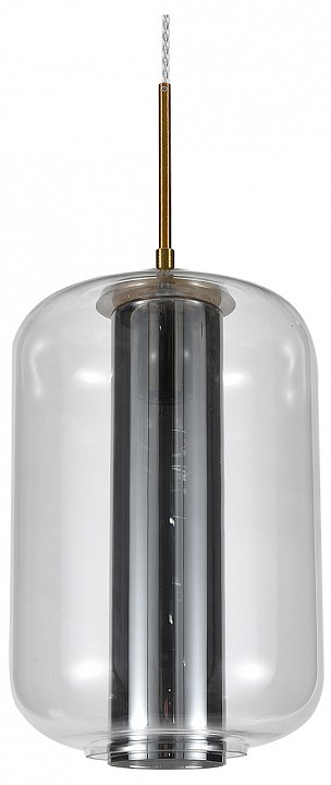 Подвесной светильник indigo strego 11045/1p smoke