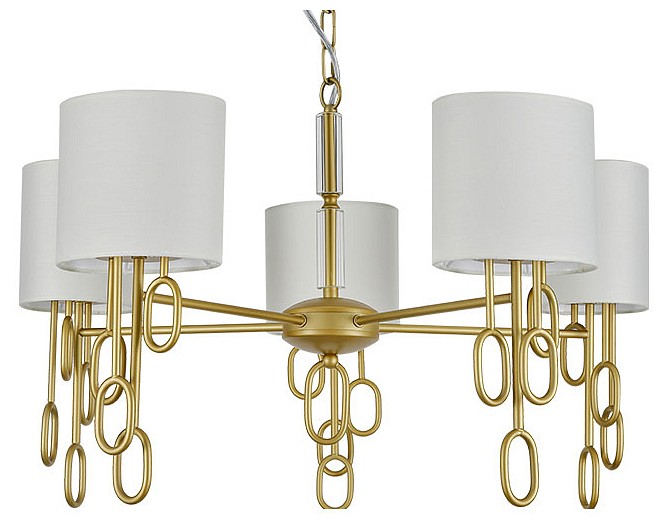 Подвесная люстра indigo amali 13026/5p gold