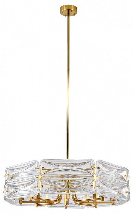 Светильник на штанге indigo zaffiro 12046/8p brass