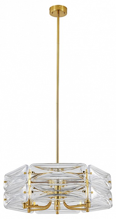 Светильник на штанге indigo zaffiro 12046/6p brass