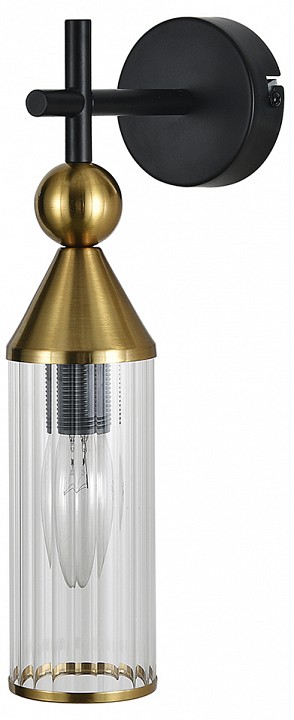 Бра indigo torazzo 13037/1w black