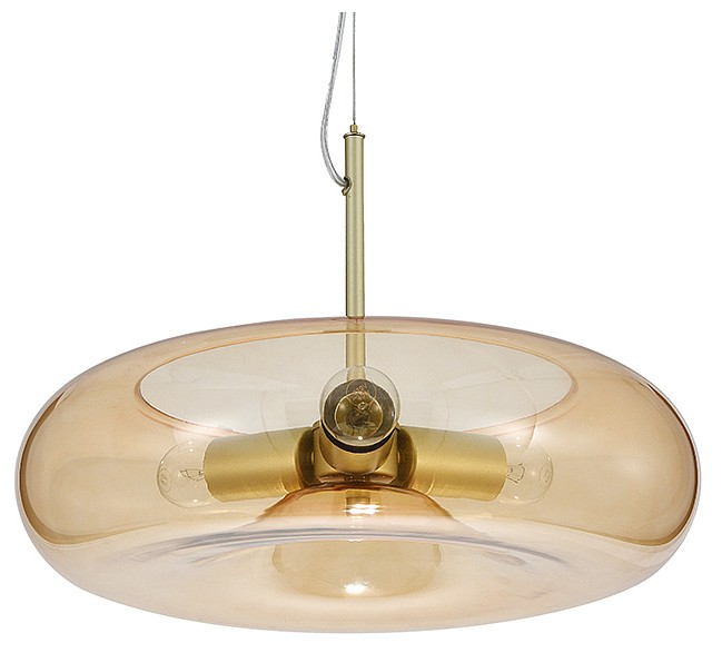 Подвесной светильник indigo leggero 11062/3p amber